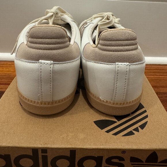 Adidas Mens Samba OG "White Magic Beige Gum" IG1376 Sneakers, Size US Men-9 - Picture 5 of 7